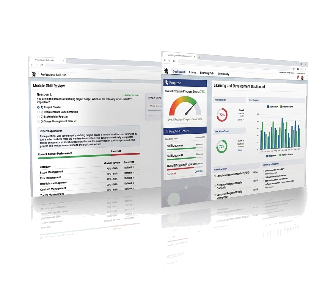 Data Cert Prep progress dashboard preview